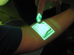 Luminetx Corp VeinViewer at NextFest 2006 in New York City